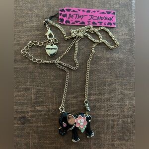 Betsey Johnson Elephant Necklace